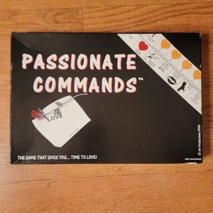 ART PRODUCTIONS 1994 ♡ Vintage -- PASSIONATE COMMANDS Board Game 'n Cards for 2